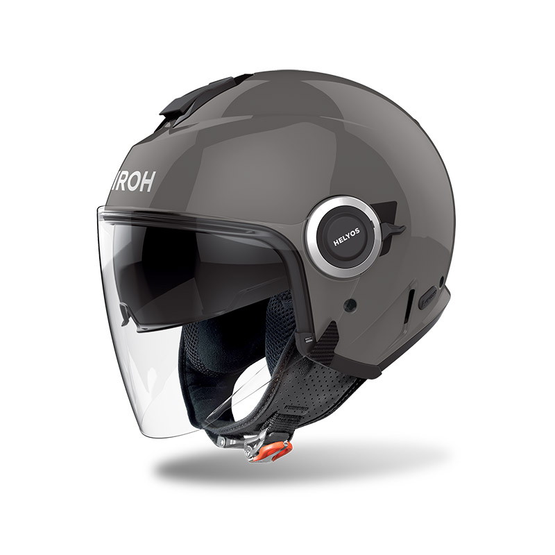 AIROH CASCO JET HELYOS DARK GREY GLOSS