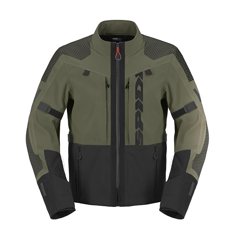 SPIDI GIACCA FRONTIER PRO H2OUT VERDE MILITARE