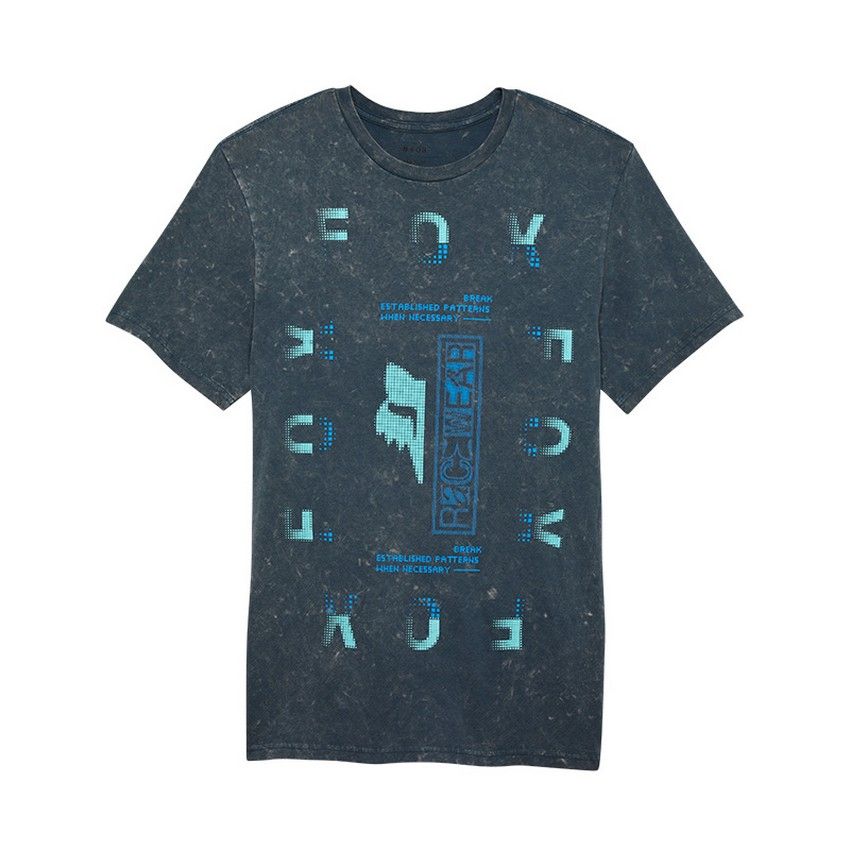 FOX T-SHIRT THROTTLE PREMIUM DARK VINTAGE