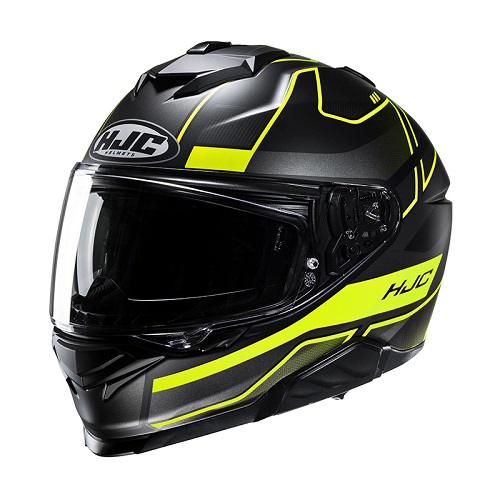 HJC CASCO INTEGRALE i71 IORIX BLACK YELLOW