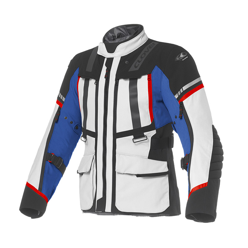 CLOVER GIACCA SAVANA-4 WP BLU GRIGIO