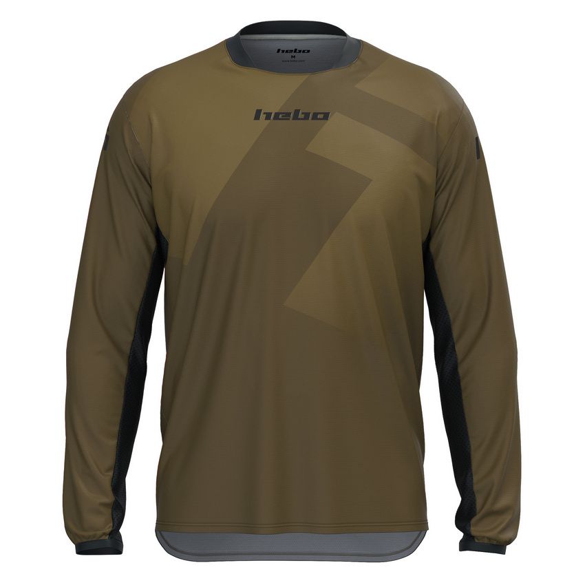 HEBO MAGLIA TRIAL TECH MARRONE