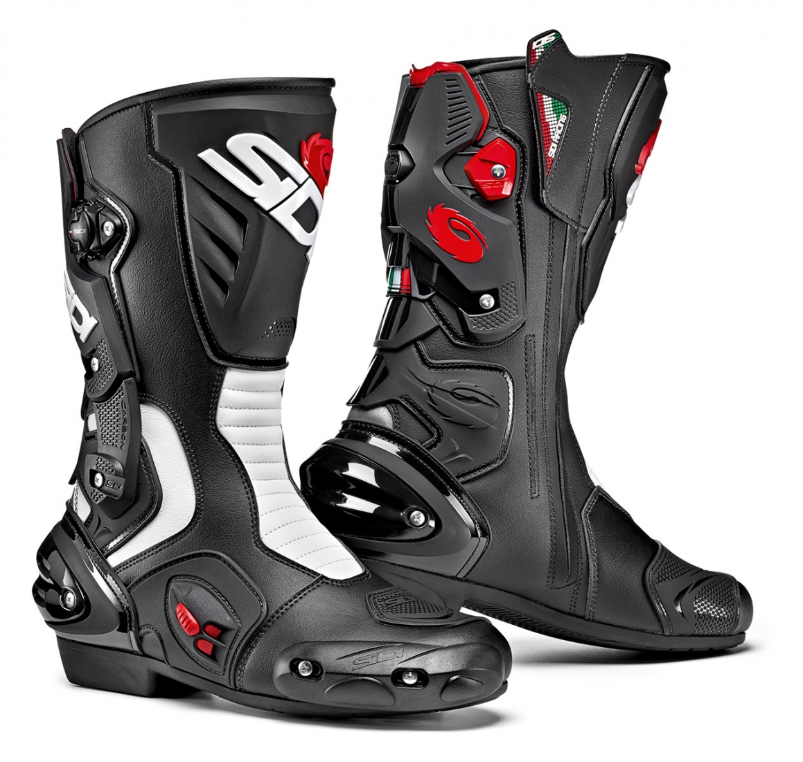 SIDI STIVALI RACING VERTIGO 2 NERO/BIANCO