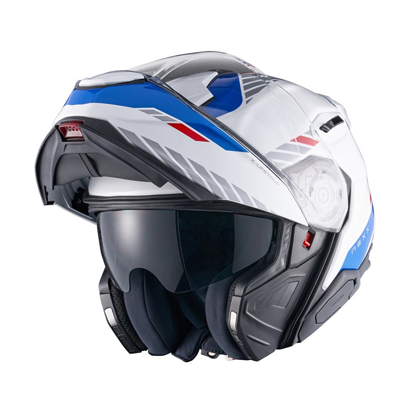 NEXX CASCO MODULARE X.LIFETOUR GLOBE WHITE BLUE