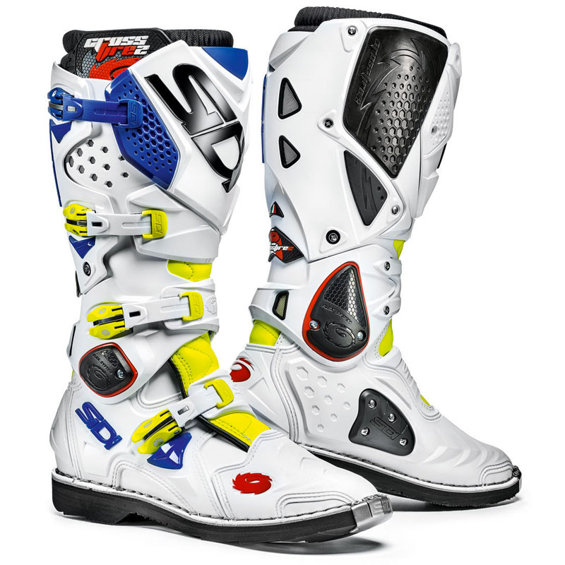 SIDI CROSSFIRE 2 GIALLOFLUO-BIANCO-BLU