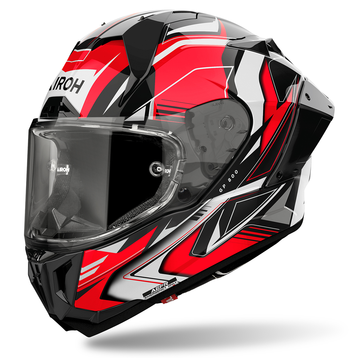 AIROH CASCO GP 800 MUST RED GLOSS