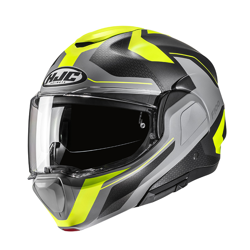 HJC CASCO MODULARE F100 BIOS MATT YELLOW