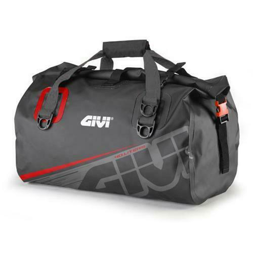GIVI BORSONE IMPERMEABILE DA SELLA 40 LT  NERO ROSSO