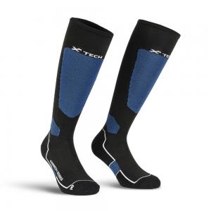 XTECH CALZE CARBON 2.0 NERO BLU