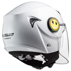 LS2 CASCO JET BAMBINO OF602 FUNNY WHITE
