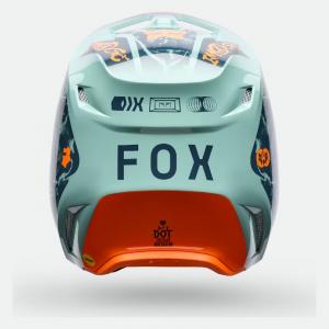 FOX CASCO V1 IMAGE PRINT ARCTIC BLUE