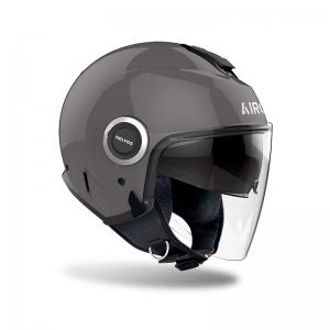 AIROH CASCO JET HELYOS DARK GREY GLOSS