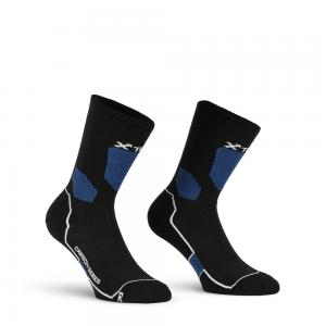 CALZE CARBON CORTE XTECH NERO BLU