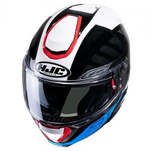 HJC CASCO MODULARE RPHA91 RAFINO BLU ROSSO