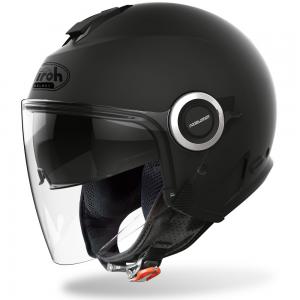 AIROH CASCO JET HELIOS BLACK MATT