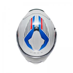 NEXX CASCO MODULARE X.LIFETOUR GLOBE WHITE BLUE