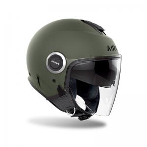 AIROH CASCO JET HELYOS GREEN MATT