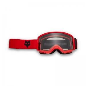 FOX MASCHERA MAIN RED LENTE TRASPARENTE