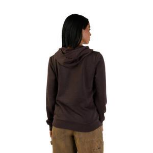 FOX FELPA DONNA CON CAPPUCCIO ABSOLUTE BROWN