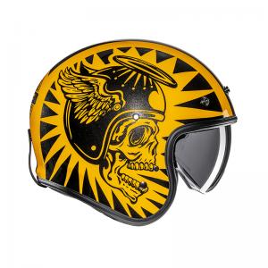 CASCO HJC V31 FLAME GIALLO