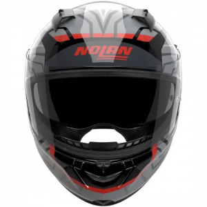NOLAN N60.6 ECLETTICO NERO GRIGIO ROSSO