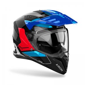 AIROH BANDIT TUNE BLU ROSSO LUCIDO