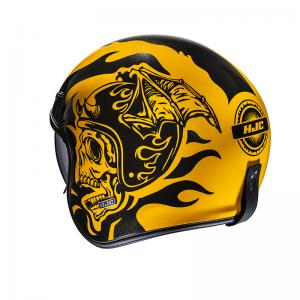 CASCO HJC V31 FLAME GIALLO