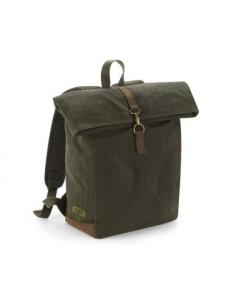 ETHEN VINTAGE OLIVE GREEN BACKPACK