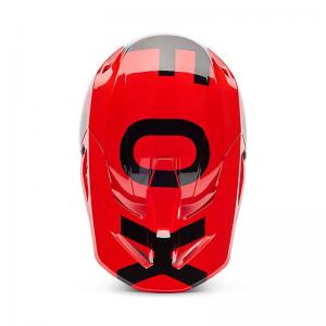 FOX CASCO V1 SHIELD RED