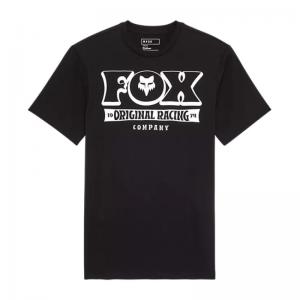 FOX T-SHIRT BANNER PREMIUM BLACK