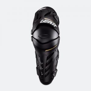 GINOCCHIERE LEATT KNEE GUARD DUAL AXIS BLACK GOLD