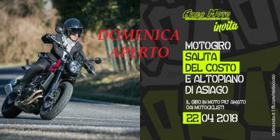 APERTURA STRAORDINARIA Domenica 22 aprile 2018