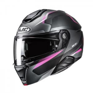 HJC CASCO MODULARE I91 FELIO GRIGIO ROSA OPACO