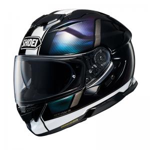 SHOEI GT-AIR 3 SCENARIO TC-5 BLACK WHITE IRIDIUM