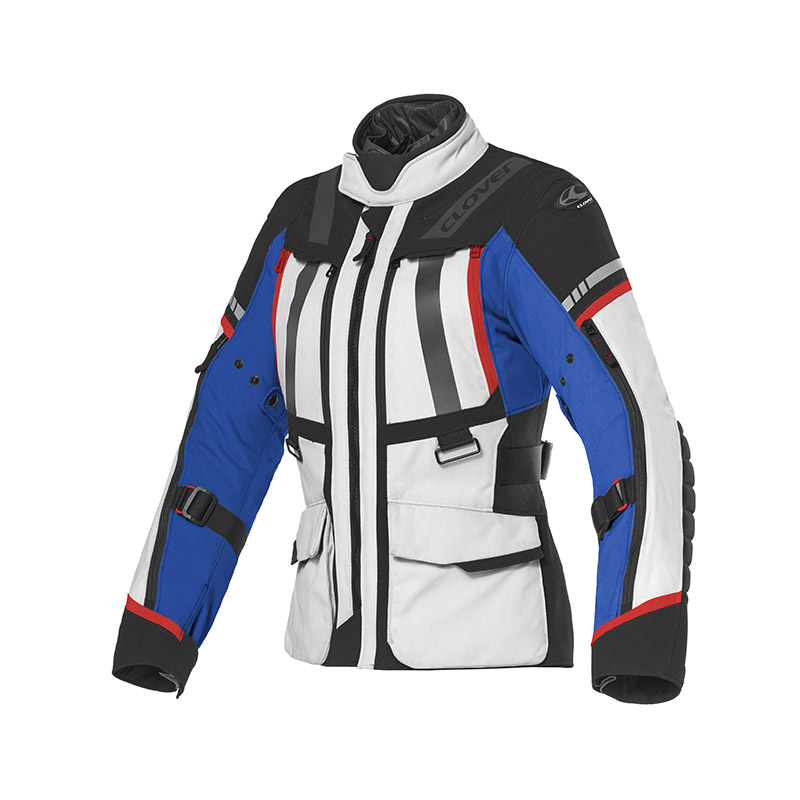 CLOVER GIACCA SAVANA-4 WP LADY BLU GRIGIO