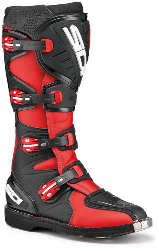 SIDI STIVALI OFF-ROAD AGUEDA ROSSO NERO